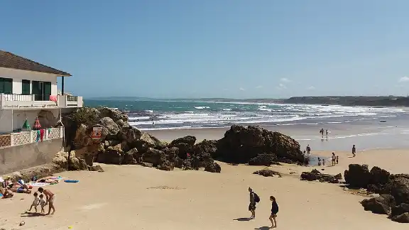 Vista panorâmica do Baleal e da costa de Peniche
