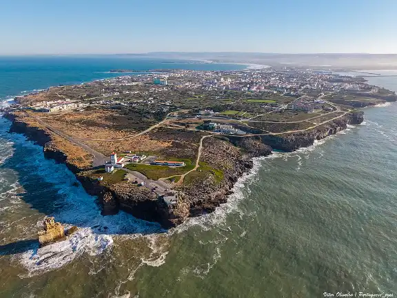 Cabo Carvoeiro e paisagem costeira de Peniche