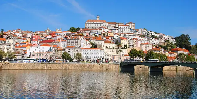 Coimbra e rio Mondego